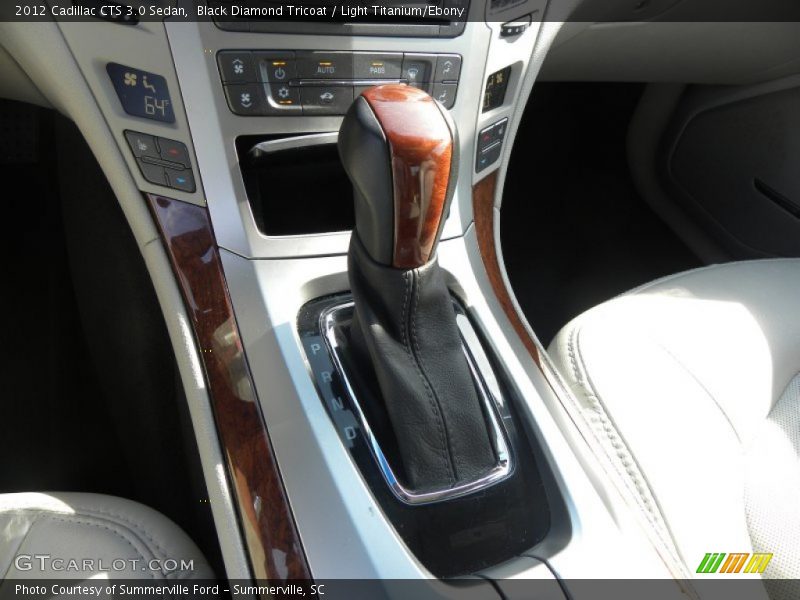 Black Diamond Tricoat / Light Titanium/Ebony 2012 Cadillac CTS 3.0 Sedan