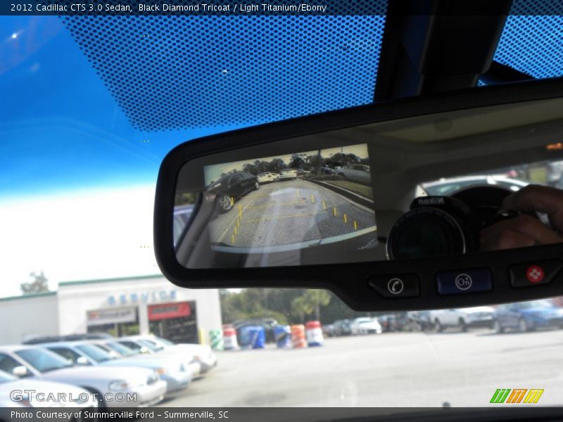 Black Diamond Tricoat / Light Titanium/Ebony 2012 Cadillac CTS 3.0 Sedan