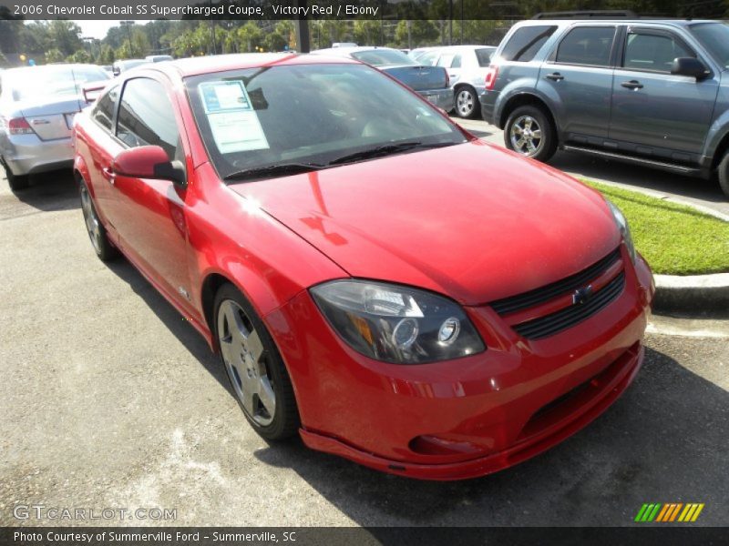 Victory Red / Ebony 2006 Chevrolet Cobalt SS Supercharged Coupe