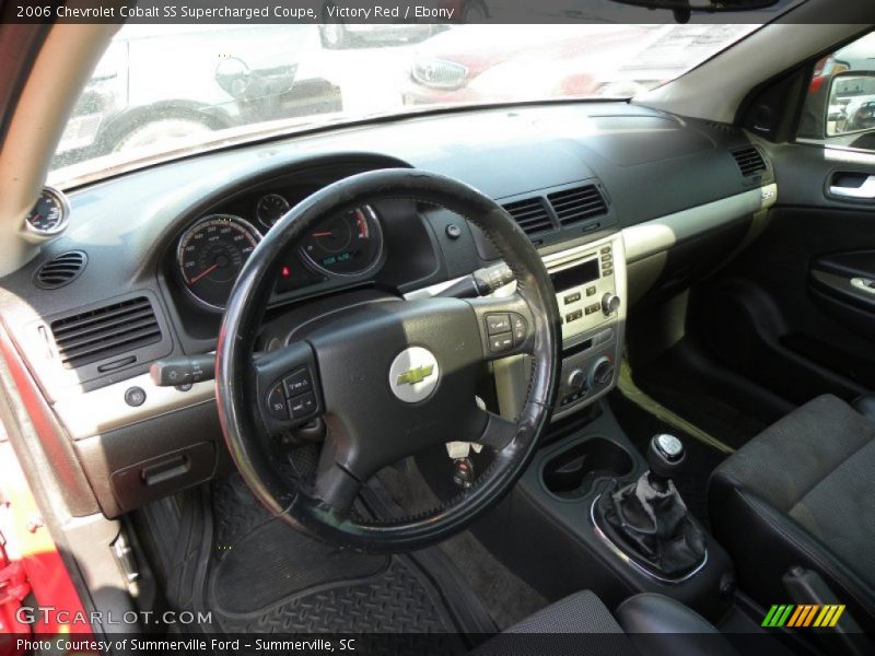 Victory Red / Ebony 2006 Chevrolet Cobalt SS Supercharged Coupe