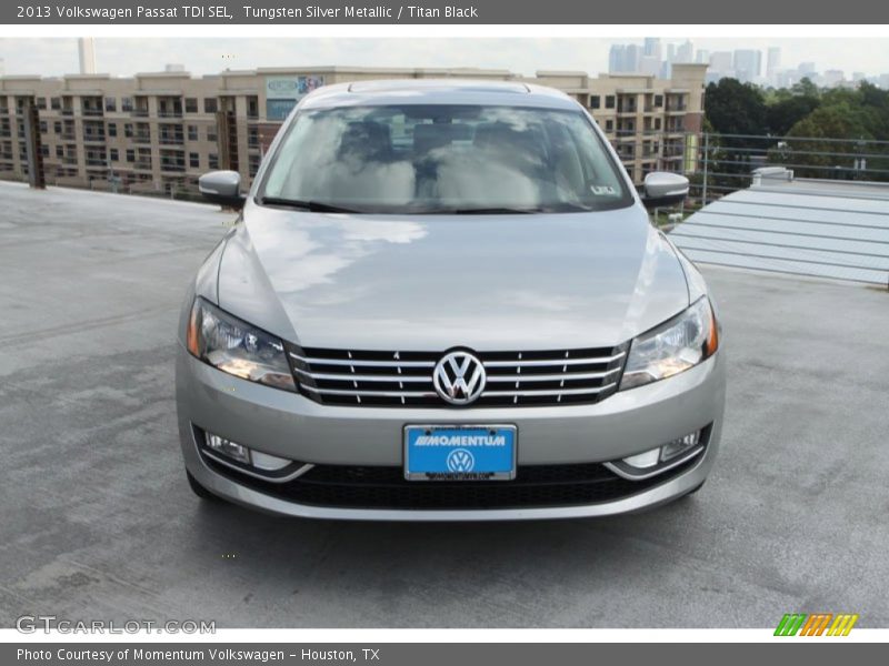 Tungsten Silver Metallic / Titan Black 2013 Volkswagen Passat TDI SEL