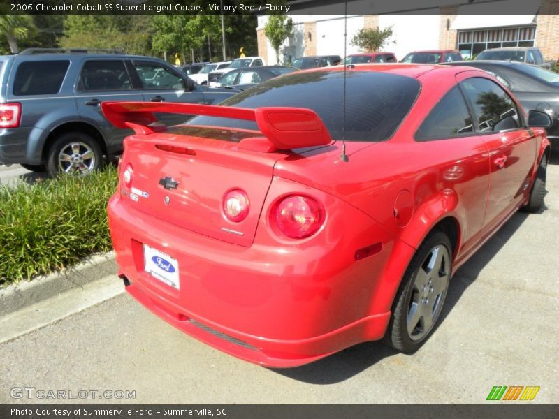 Victory Red / Ebony 2006 Chevrolet Cobalt SS Supercharged Coupe