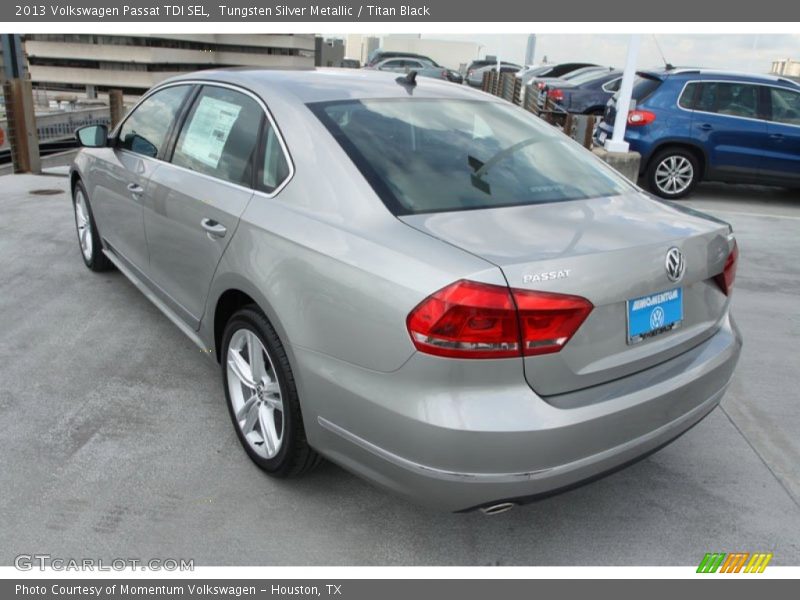 Tungsten Silver Metallic / Titan Black 2013 Volkswagen Passat TDI SEL