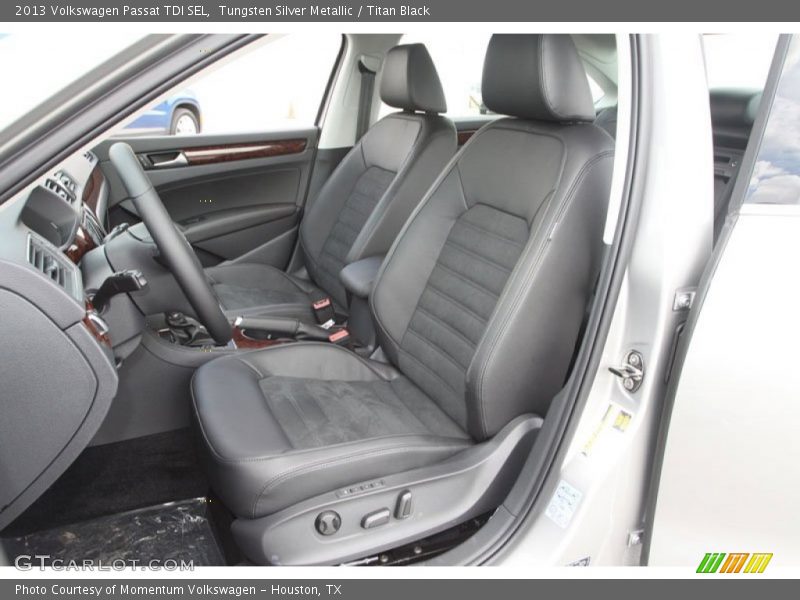 Tungsten Silver Metallic / Titan Black 2013 Volkswagen Passat TDI SEL