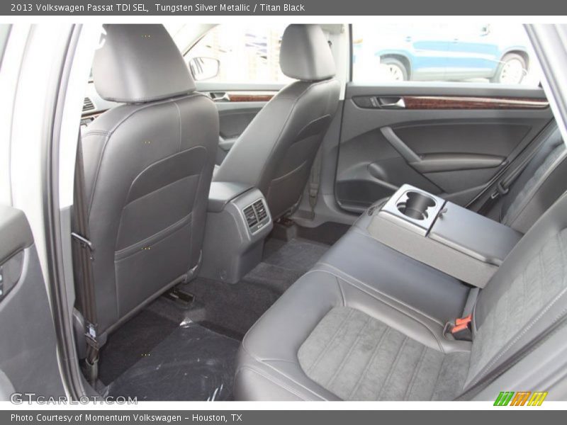 Tungsten Silver Metallic / Titan Black 2013 Volkswagen Passat TDI SEL