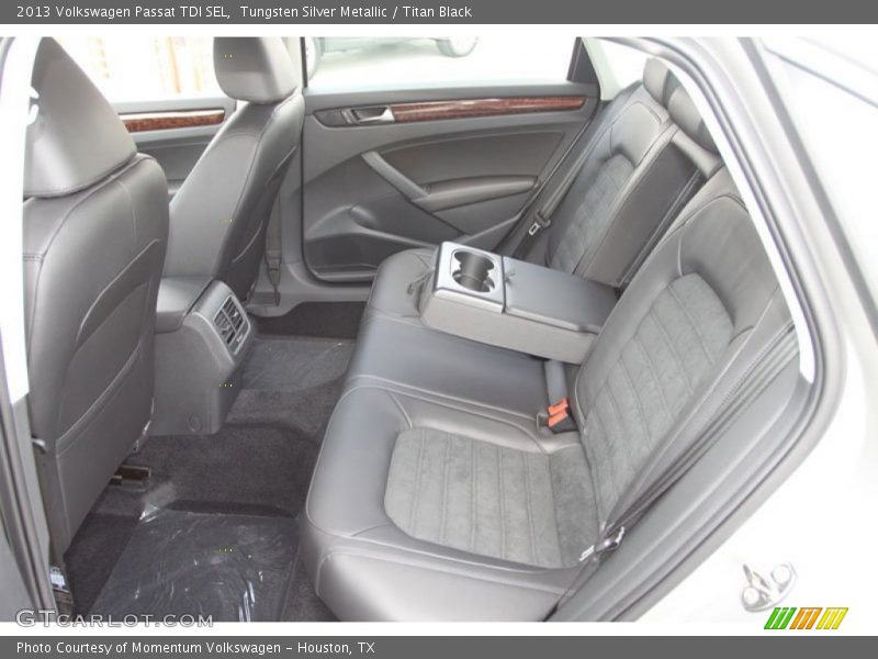 Tungsten Silver Metallic / Titan Black 2013 Volkswagen Passat TDI SEL