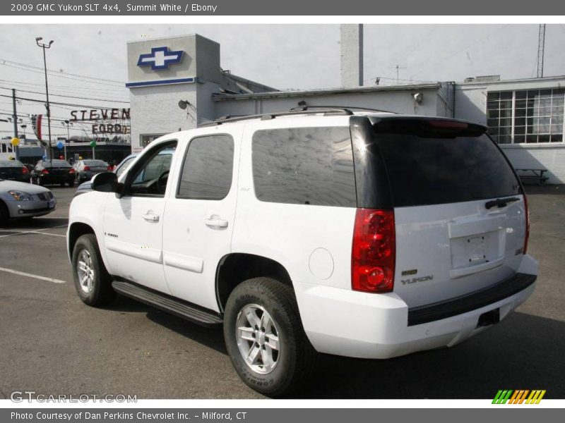 Summit White / Ebony 2009 GMC Yukon SLT 4x4