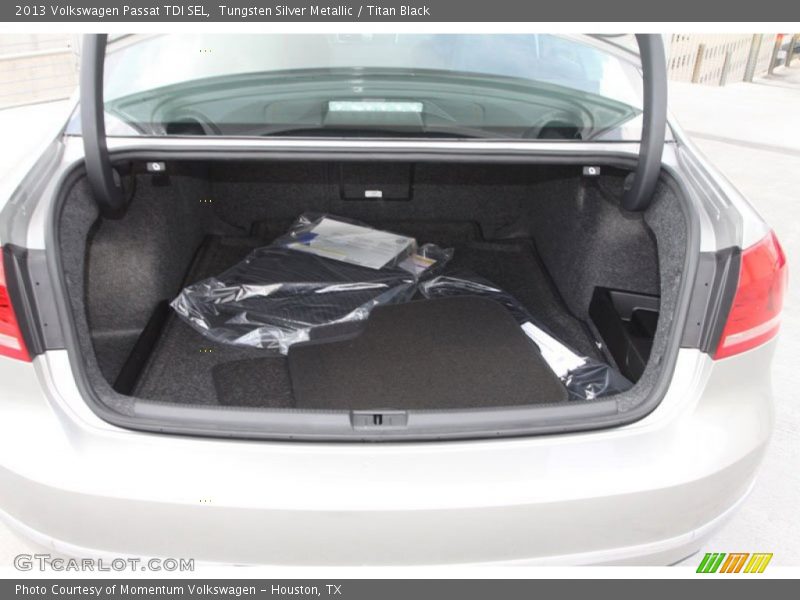 Tungsten Silver Metallic / Titan Black 2013 Volkswagen Passat TDI SEL