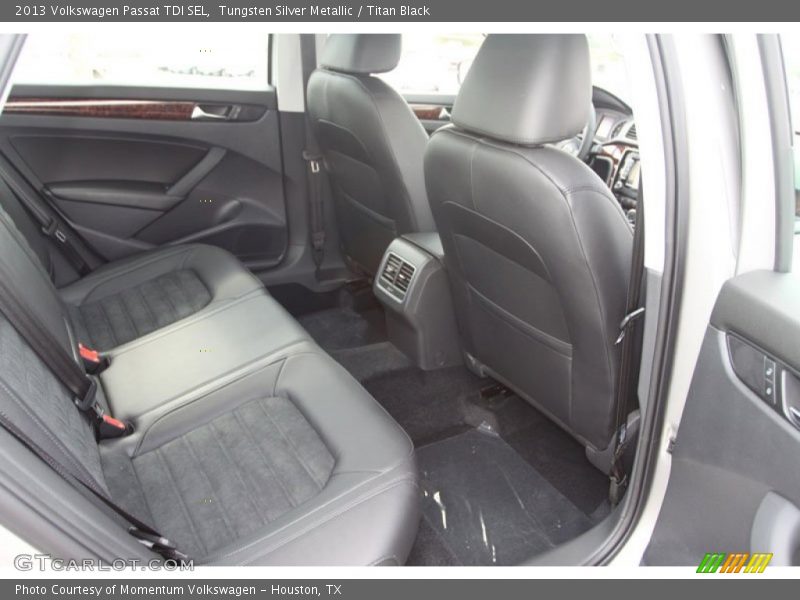 Tungsten Silver Metallic / Titan Black 2013 Volkswagen Passat TDI SEL