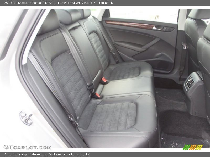Tungsten Silver Metallic / Titan Black 2013 Volkswagen Passat TDI SEL