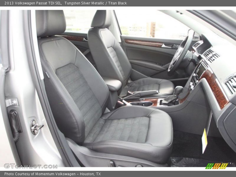 Tungsten Silver Metallic / Titan Black 2013 Volkswagen Passat TDI SEL