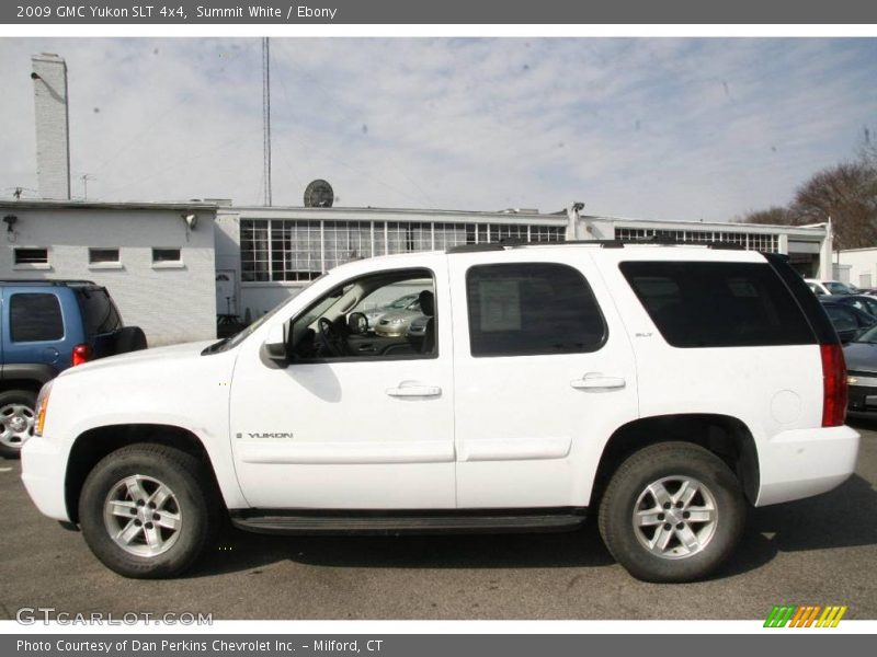 Summit White / Ebony 2009 GMC Yukon SLT 4x4