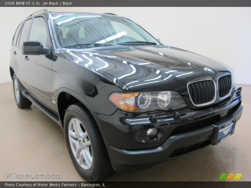 Jet Black / Black 2006 BMW X5 3.0i