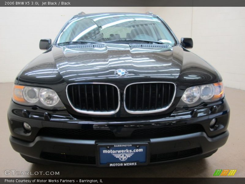 Jet Black / Black 2006 BMW X5 3.0i