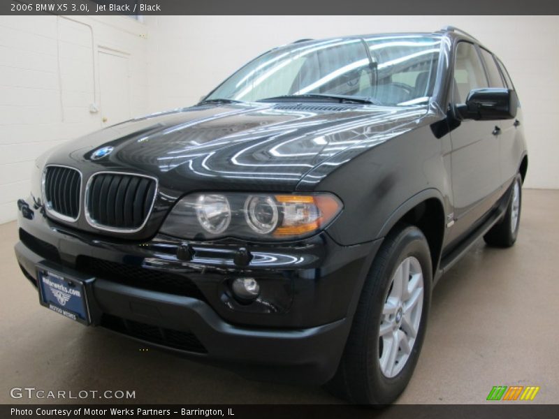 Jet Black / Black 2006 BMW X5 3.0i