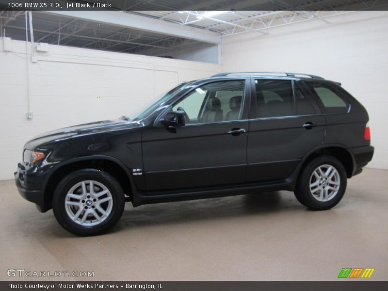Jet Black / Black 2006 BMW X5 3.0i