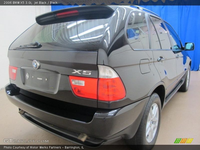 Jet Black / Black 2006 BMW X5 3.0i