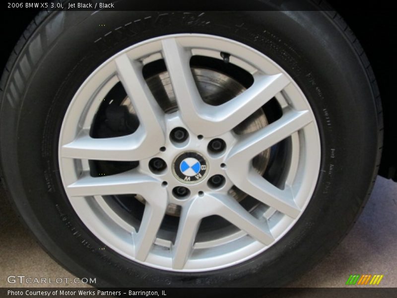 Jet Black / Black 2006 BMW X5 3.0i