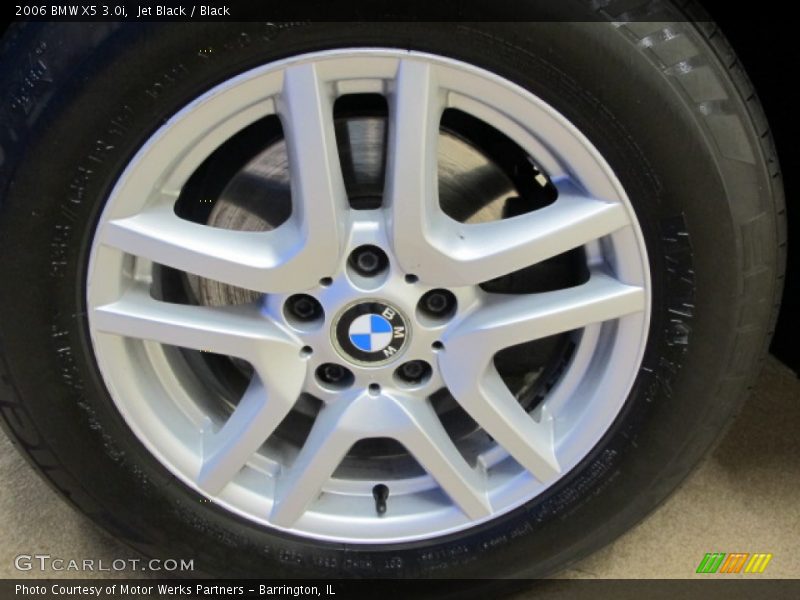 Jet Black / Black 2006 BMW X5 3.0i