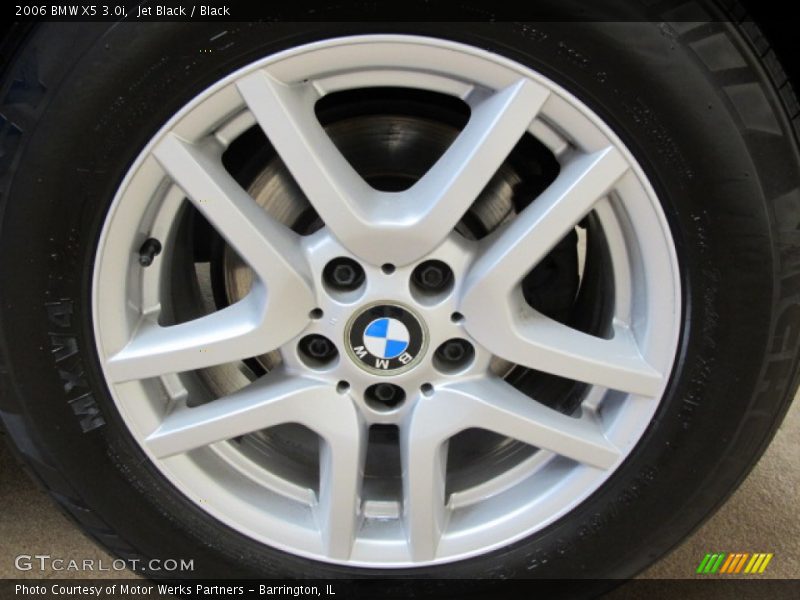 Jet Black / Black 2006 BMW X5 3.0i