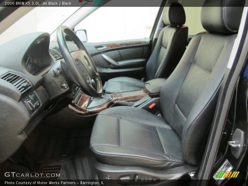 Jet Black / Black 2006 BMW X5 3.0i