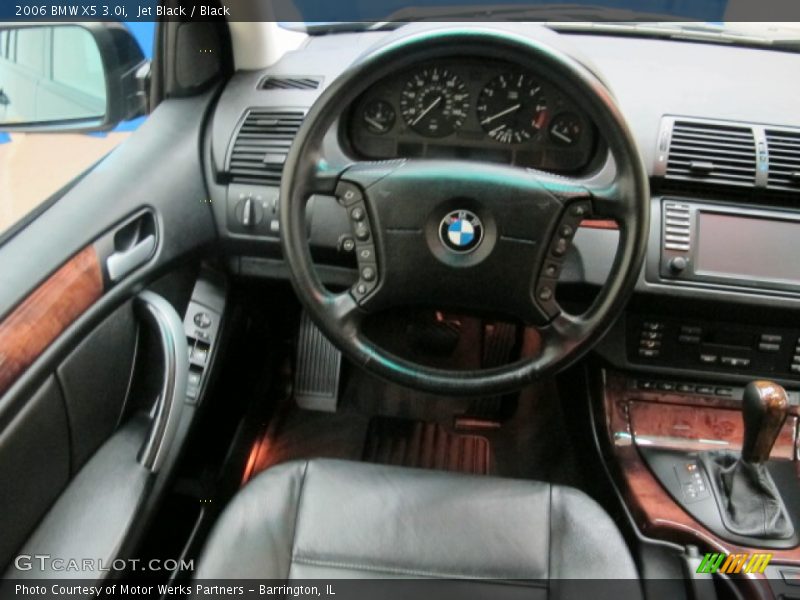 Jet Black / Black 2006 BMW X5 3.0i