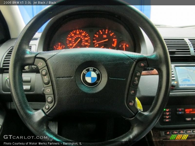 Jet Black / Black 2006 BMW X5 3.0i