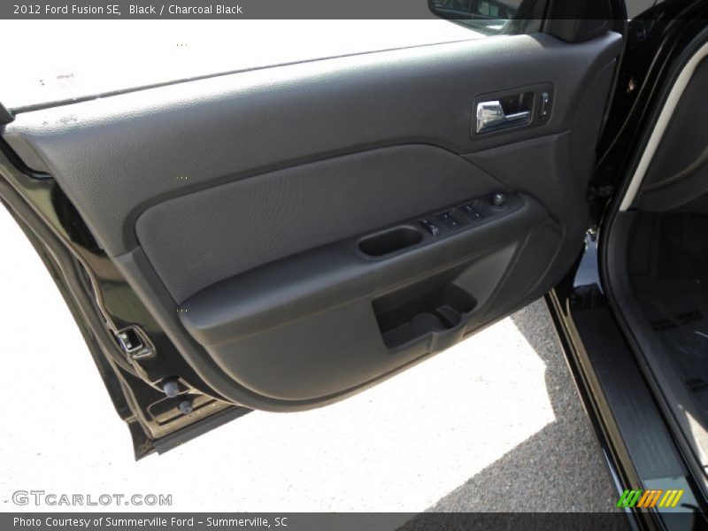 Black / Charcoal Black 2012 Ford Fusion SE