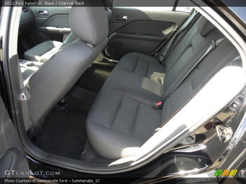 Black / Charcoal Black 2012 Ford Fusion SE
