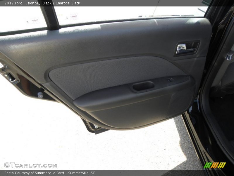 Black / Charcoal Black 2012 Ford Fusion SE