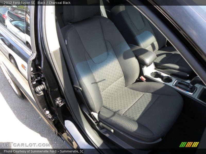 Black / Charcoal Black 2012 Ford Fusion SE