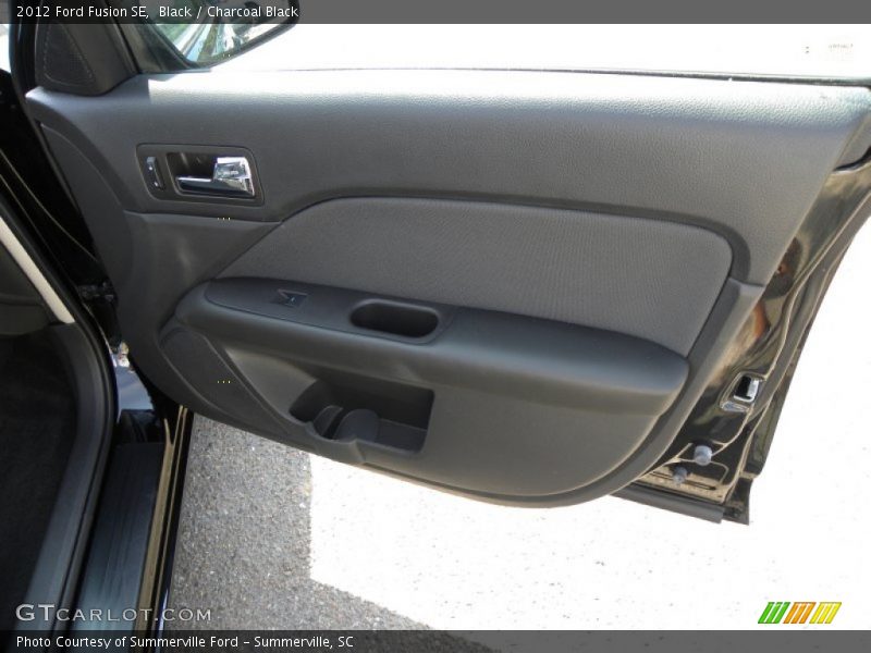 Black / Charcoal Black 2012 Ford Fusion SE