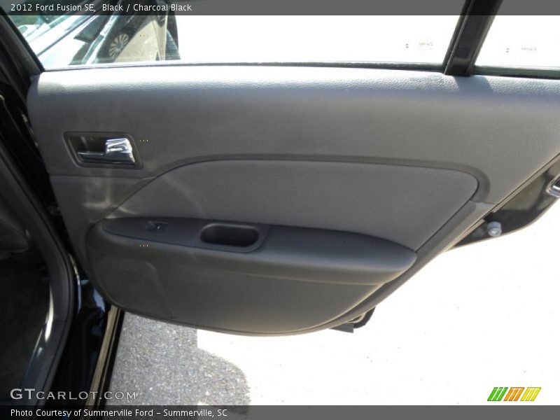 Black / Charcoal Black 2012 Ford Fusion SE