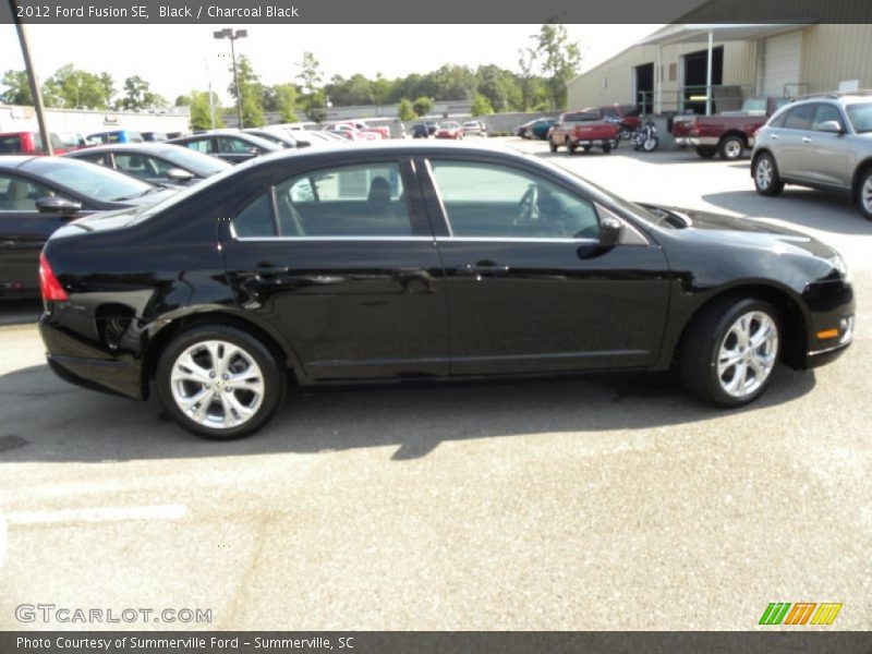 Black / Charcoal Black 2012 Ford Fusion SE