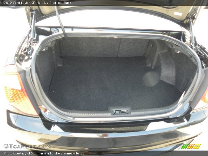 Black / Charcoal Black 2012 Ford Fusion SE