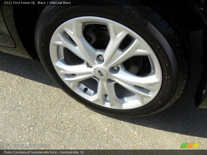 Black / Charcoal Black 2012 Ford Fusion SE
