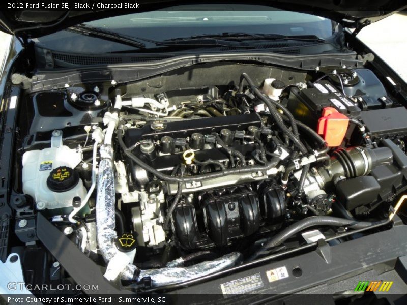 Black / Charcoal Black 2012 Ford Fusion SE