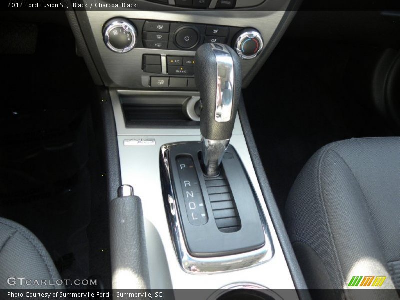 Black / Charcoal Black 2012 Ford Fusion SE