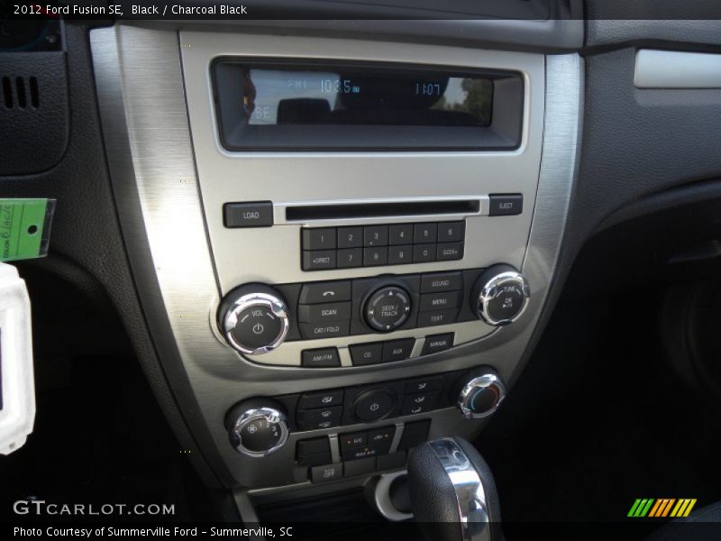 Black / Charcoal Black 2012 Ford Fusion SE