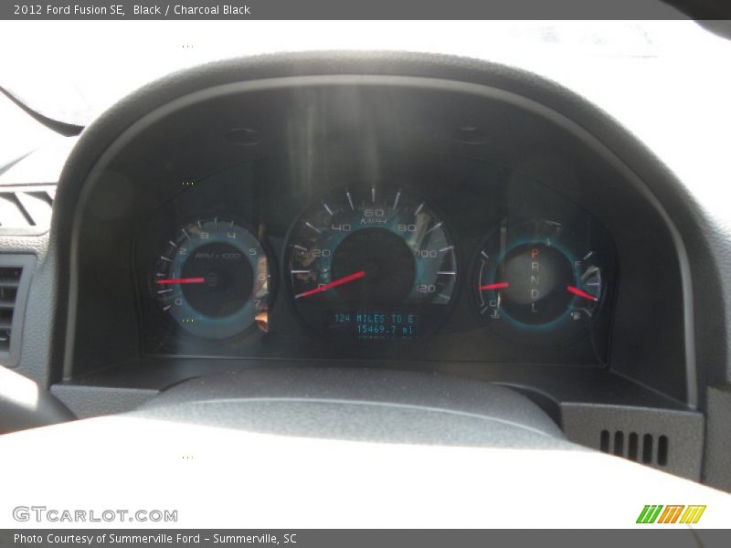 Black / Charcoal Black 2012 Ford Fusion SE