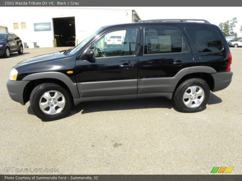 Black / Gray 2001 Mazda Tribute DX V6