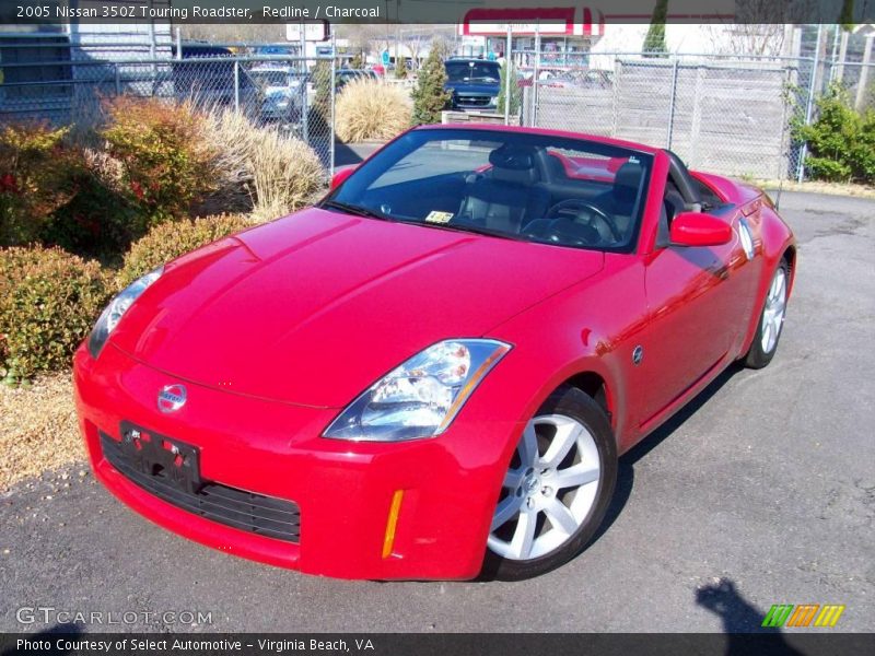 Redline / Charcoal 2005 Nissan 350Z Touring Roadster