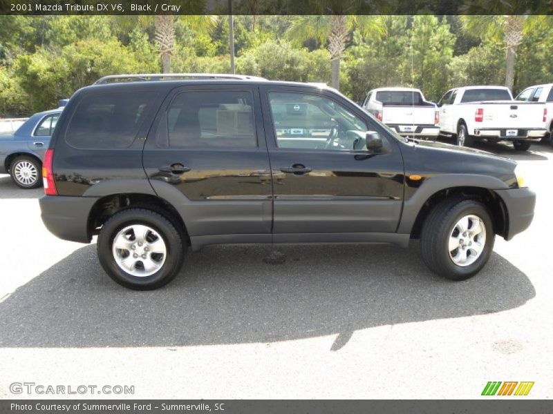 Black / Gray 2001 Mazda Tribute DX V6