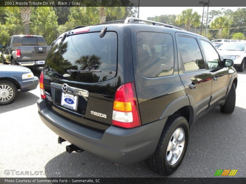 Black / Gray 2001 Mazda Tribute DX V6