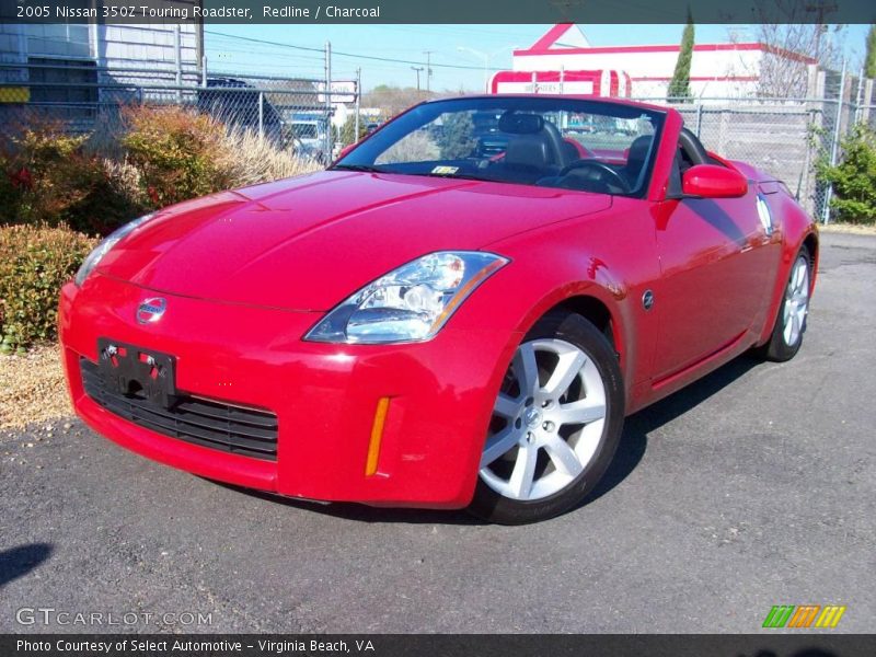 Redline / Charcoal 2005 Nissan 350Z Touring Roadster