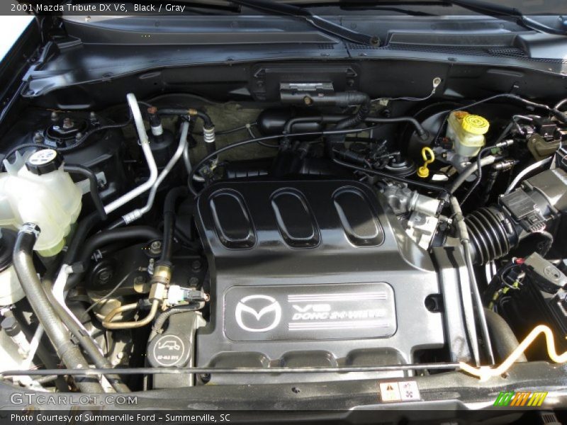 Black / Gray 2001 Mazda Tribute DX V6