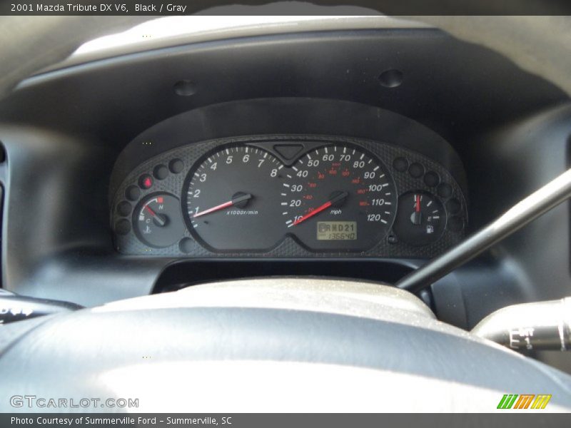 Black / Gray 2001 Mazda Tribute DX V6
