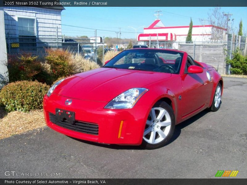 Redline / Charcoal 2005 Nissan 350Z Touring Roadster