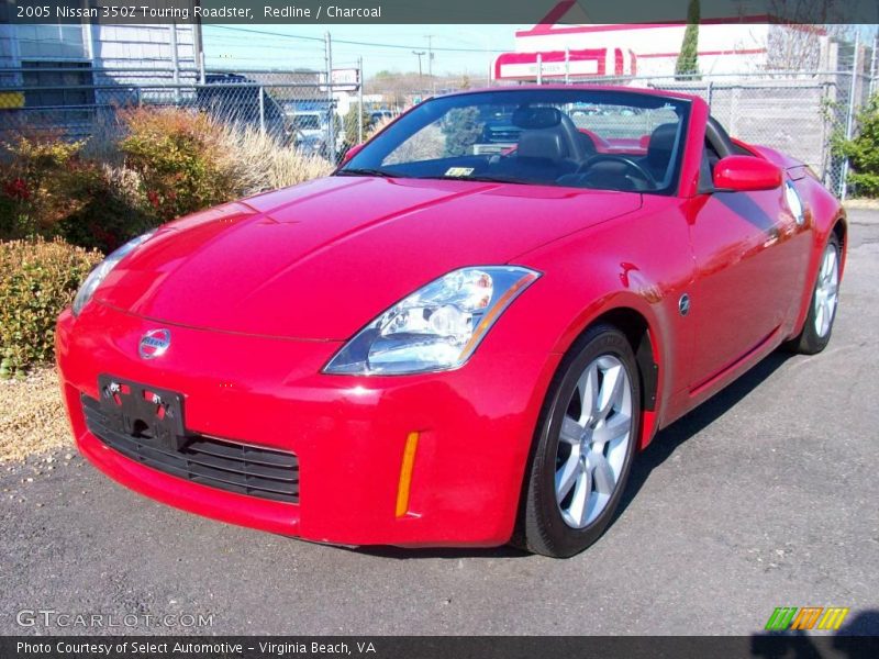 Redline / Charcoal 2005 Nissan 350Z Touring Roadster