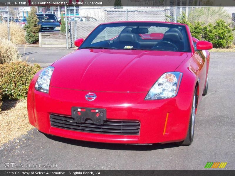 Redline / Charcoal 2005 Nissan 350Z Touring Roadster